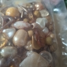 Perlen, Acryl-Perlen, cremeweiß/gelb/gold