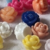 Perlen, Harzperlen, Rose, Blume