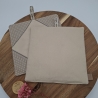 Topflappen Patchwork Huhn