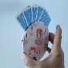 Spielkartenhalter Tänzerin für Kinder und Erwachsene