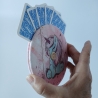 Spielkartenhalter Einhorn für Kinder und Erwachsene