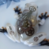 Epoxidharz Frosch Steampunk 