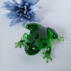Epoxidharz Frosch Grün 