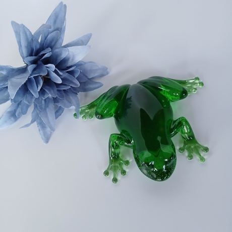 Epoxidharz Frosch Grün 
