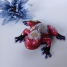Epoxidharz Frosch Blüten 