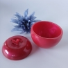 Epoxidharz Dose Apfel rot, Schmuckdose