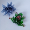Epoxidharz Frosch Moonblume Poppy