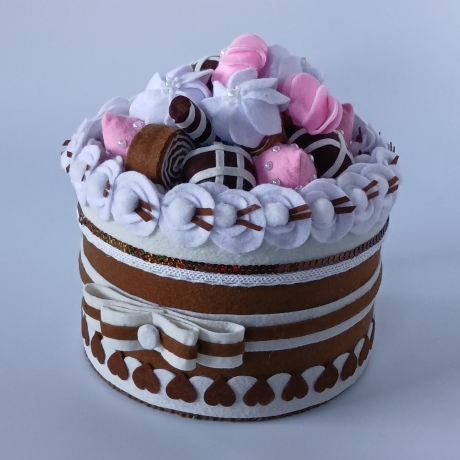Torte Geschenkebox, Aufbewahrungsbox groß