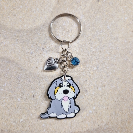 Schlüsselanhänger HUND Geschenkidee für Hundefans Tierliebhaber