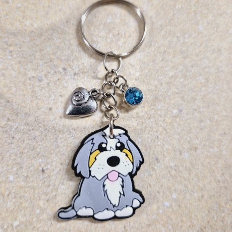 Schlüsselanhänger HUND Geschenkidee für Hundefans Tierliebhaber
