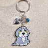 Schlüsselanhänger HUND Geschenkidee für Hundefans Tierliebhaber