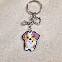 Schlüsselanhänger HUND Geschenkidee für Hundefans Tierliebhaber
