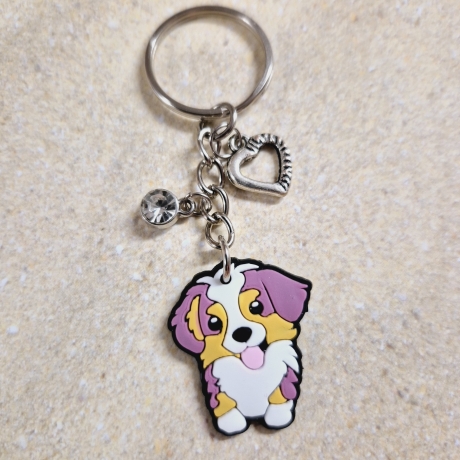 Schlüsselanhänger HUND Geschenkidee für Hundefans Tierliebhaber