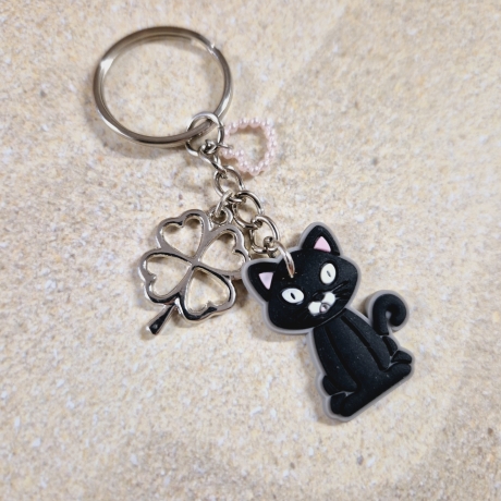 Schlüsselanhänger KATZE Geschenkidee für Katzenfans Tierliebhaber