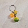 Schlüsselanhänger Orangen Geschenkidee 