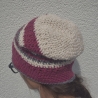 gehäkeltes Slouchy Beanie aus Schurwolle