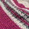 gehäkeltes Slouchy Beanie aus Schurwolle