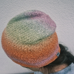 gehäkeltes leichtes Sommer-Beanie 