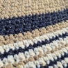 gehäkeltes Slouchy Beanie aus Schurwolle
