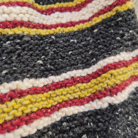 gestricktes Very Slouchy Beanie aus leichtem Tweedgarn