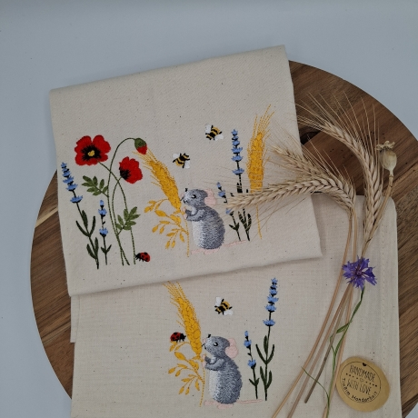 Küchenhandtuch Geschirrtuch Mäuse