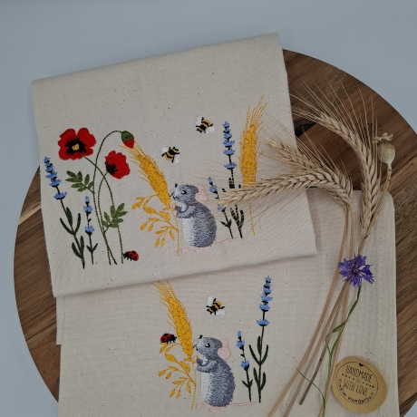 Küchenhandtuch Geschirrtuch Mäuse