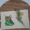 Küchenhandtuch Geschirrtuch Maus