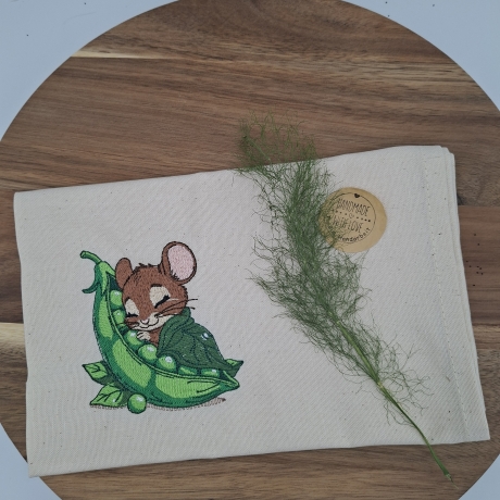 Küchenhandtuch Geschirrtuch Maus