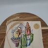 Küchenhandtuch Geschirrtuch Hühner