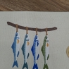 Küchenhandtuch Geschirrtuch Fische