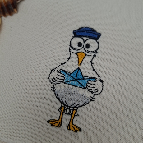 Küchenhandtuch Geschirrtuch Möwen