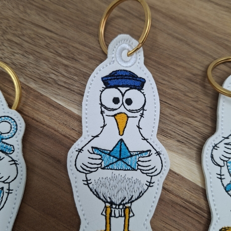 Schlüsselanhänger Möwe