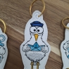 Schlüsselanhänger Möwe