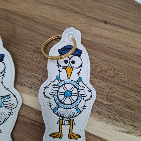 Schlüsselanhänger Möwe