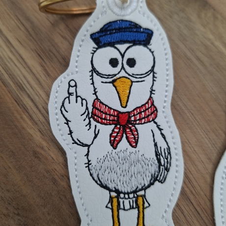Schlüsselanhänger Möwe