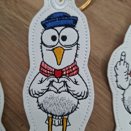 Schlüsselanhänger Möwe