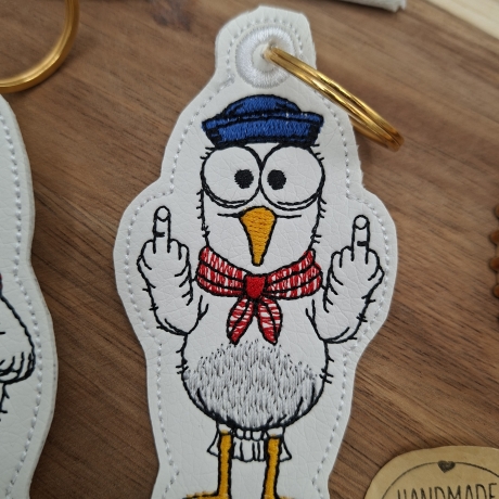 Schlüsselanhänger Möwe