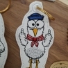 Schlüsselanhänger Möwe