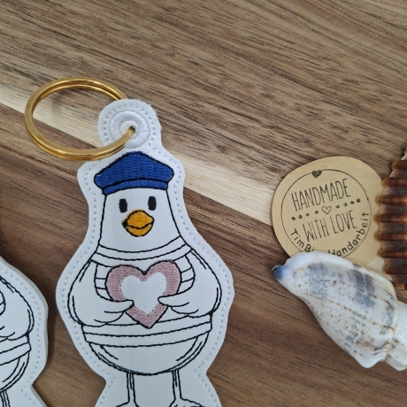 Schlüsselanhänger Möwe