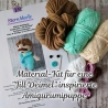 Material-Kit Jill Deimel inspirierte Amigurumipuppe