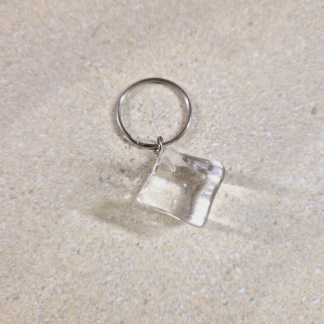Schlüsselanhänger Eiswürfel Geschenkidee 
