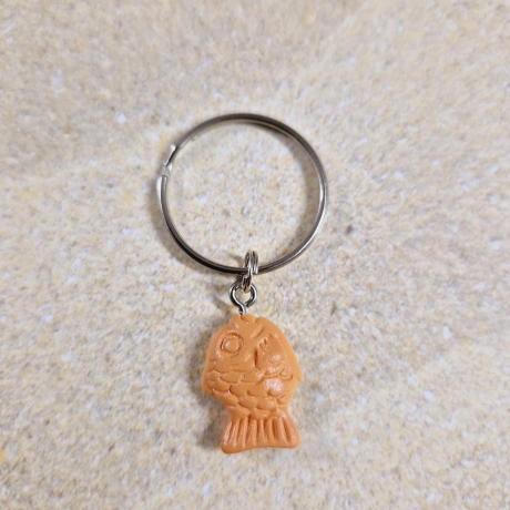 Schlüsselanhänger Fischkuchen Taiyaki Geschenkidee 