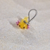 Handyanhänger Axolotl gelb Geschenkidee 