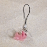 Handyanhänger Axolotl rosa Geschenkidee 