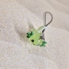 Handyanhänger Axolotl grün Geschenkidee 