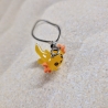 Handyanhänger Axolotl gelb Geschenkidee 