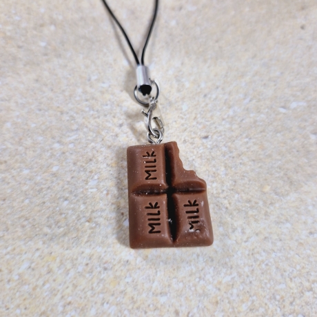 Handyanhänger Schokolade Geschenkidee 