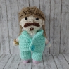 Jill Deimel inspirierte Amigurumipuppe