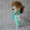 Jill Deimel inspirierte Amigurumipuppe