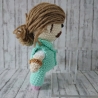 Jill Deimel inspirierte Amigurumipuppe
